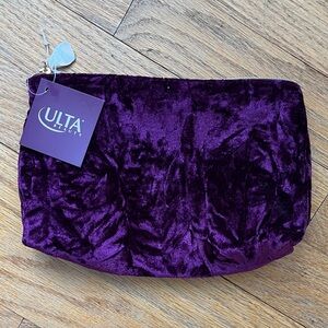 Ulta Beauty Rich Purple Cosmetic Bag